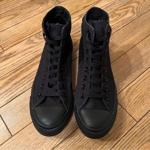 Converse black high-top All Stars